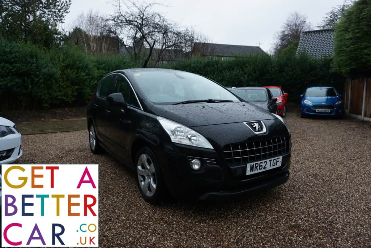 PEUGEOT 3008 1.6 ACTIVE AUTOMATIC BLACK (2013