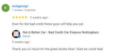 Leicester Car Finance Review
